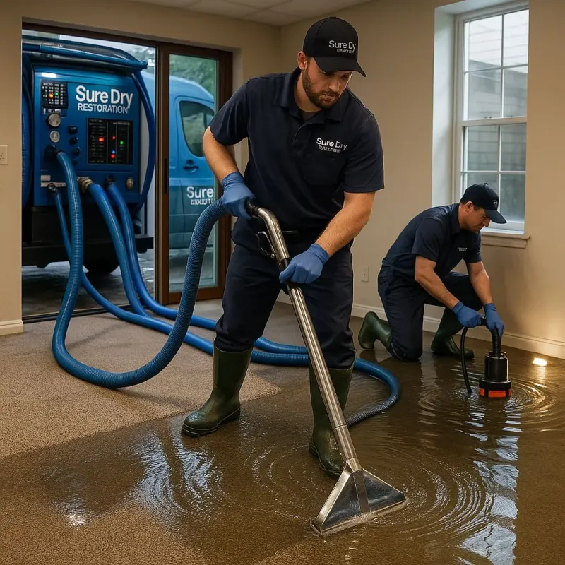 Water Extraction and Removal process in Rockingham, VT